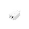 Ultra-fast Mains Charger - KSIX Smart Your Tech - 65 W - GaN Technology - Multiport - White