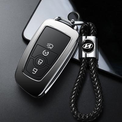 1Pcs Car Key Chain Key Ring Key Lanyard Keychain Car Accessories For I30 Tucson Elantra Venue Palisade Terracan Accent Veloster Sonata