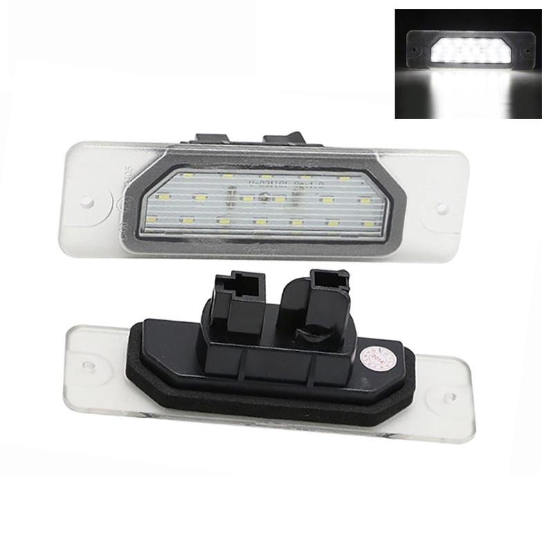 2 lumini pentru mașină 18 Smd LED E4 aprobate cu LED pentru lampă pentru plăcuța de înmatriculare pentru Nissan CEFIRO A33 99 ~ 03 pentru MAXIMA 00 ~ 06 pentru Fuga