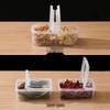 ZISIZ 4-Compartment Sealed Spice Storage Box