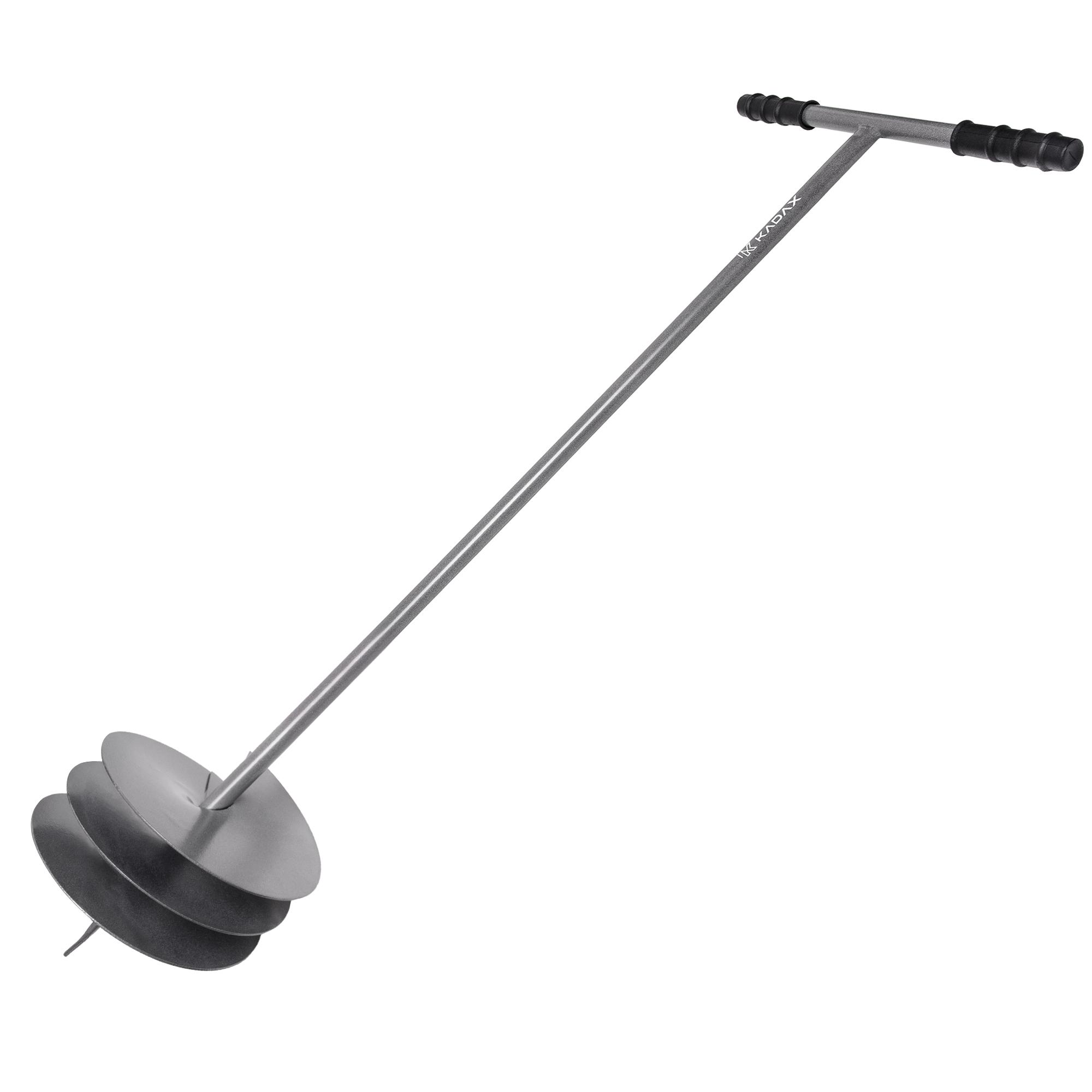 KADAX Handboor voor Aarde Grond Grondboor Plantgatmaker sterk 26 cm