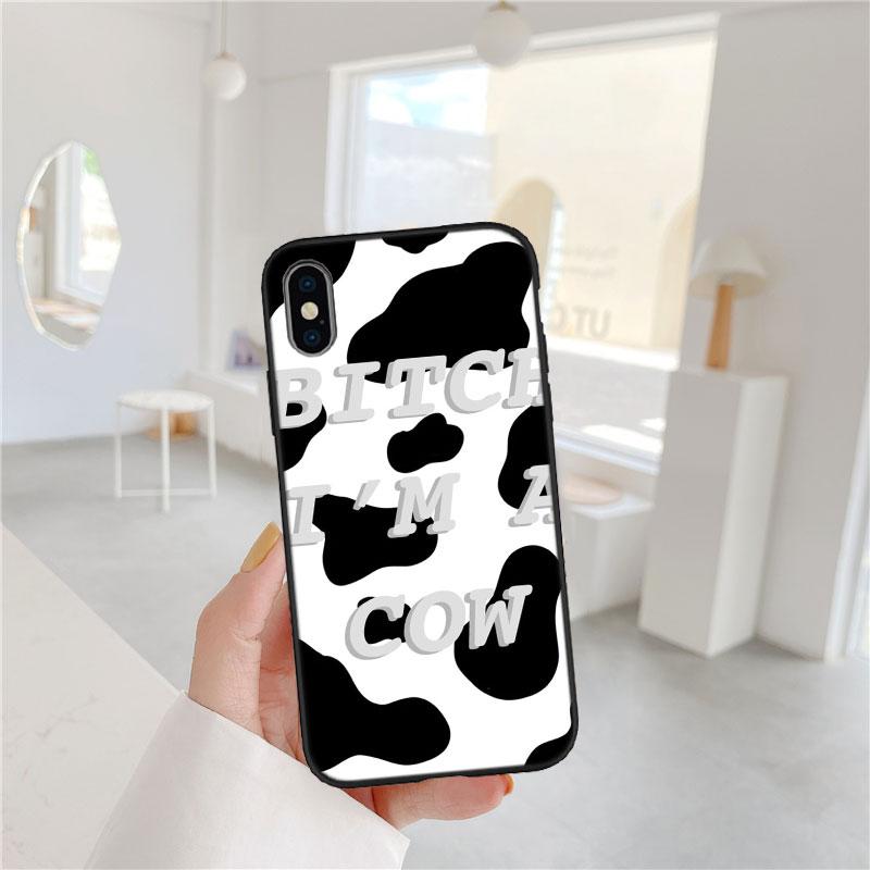 

FM14 Cartoon Cow Soft Shell Phone Case for Samsung Galaxy S20 S21 S22 Ultra FE + Plus A21S A22 A24 A25 A26 A30 A30S A31 Galaxy A21s