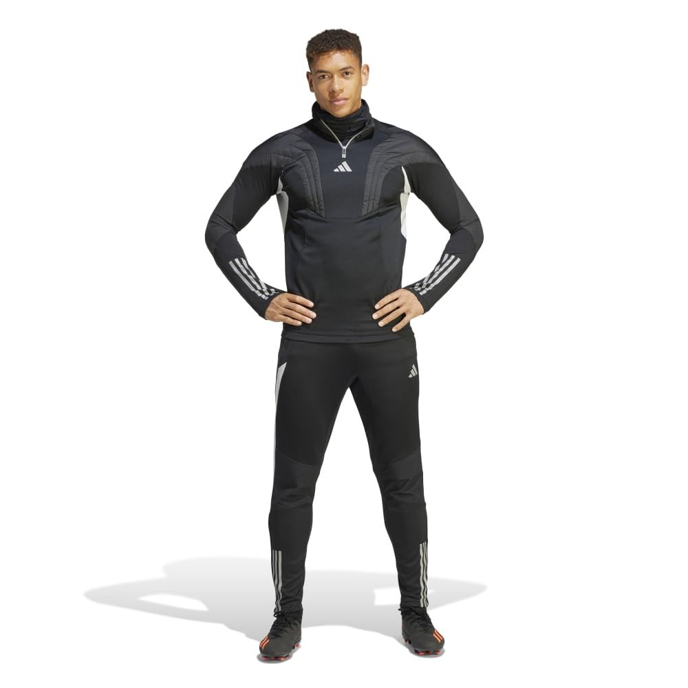 Adidas Tiro 23 Competition Winterized Soccer Size Light Gray Size Men's Jersey, MMQ58, Black/Team (IK9514), J/L