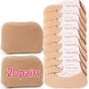 20/40/60pcs Transparent Invisible Socks Women Summer Thin Boat Socks Non-slip High Heels Slippers Seamless Ice Silk Ankle Sox