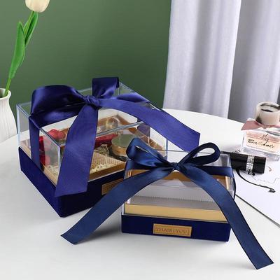 Clear Acrylic Gift Box for Weddings and Events