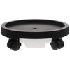 Flowerpot Tray With Wheels Pp Material Durable Rolling Planter Stand For Indoor Outdoor Use Garden Flowerpot Mover