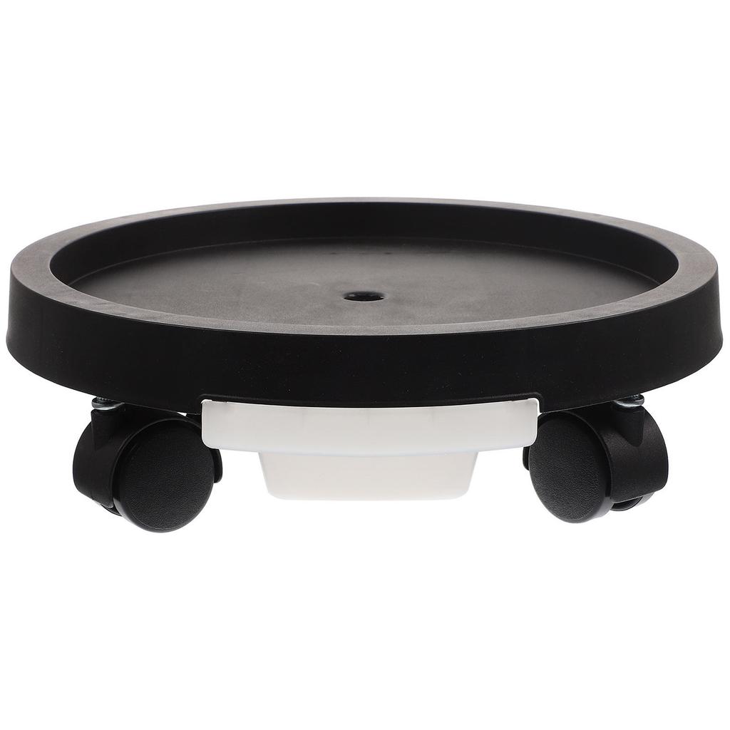 Flowerpot Tray With Wheels Pp Material Durable Rolling Planter Stand For Indoor Outdoor Use Garden Flowerpot Mover