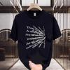 Short Sleeve Cotton Men'S Printed T-Shirt Trend Men'S And Women'S Versatile Crew Neck T-Shirt Men'S