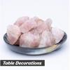 Crocon Rose Quartz Bulk Raw Rough Rock Natural Gemstones Tumbling Cabbing for Energy Generator Chakra Stone Balancing Reiki  1/2 LB