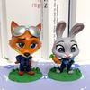 Popular New Crazy Zootopia Fox Nick Rabbit Judy Handmade Doll Surrounding Doll Table Ornament Children'S Toy Gift