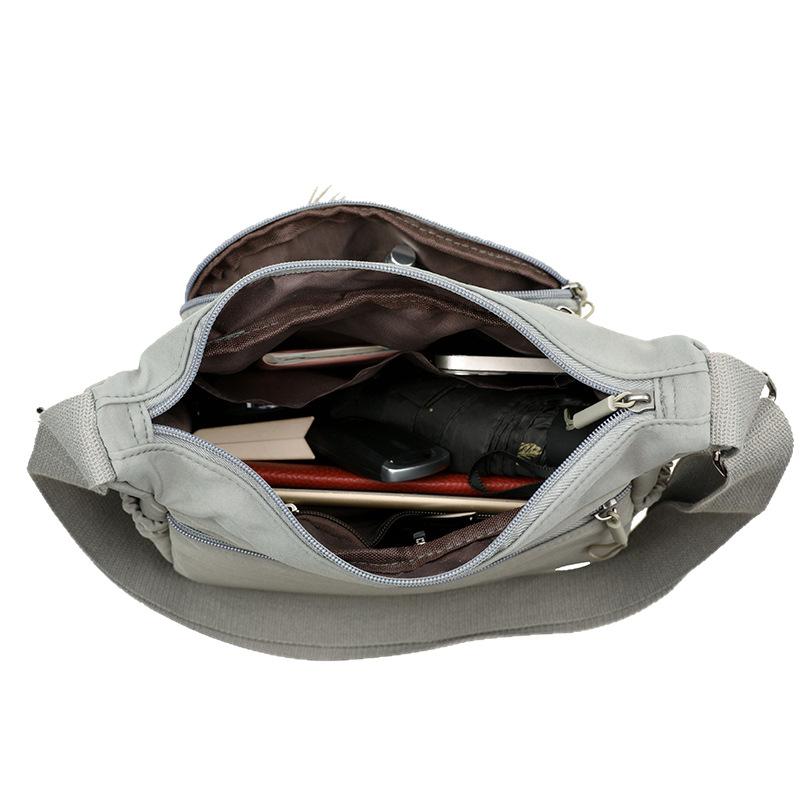 Single-shoulder Bag Casual and Fashionable Large-capacity Simple Backpack Coin Purse Crossbody Bag CLE