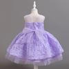 Girls Princess Tutu Dress Flower Girl Party Performance Dress