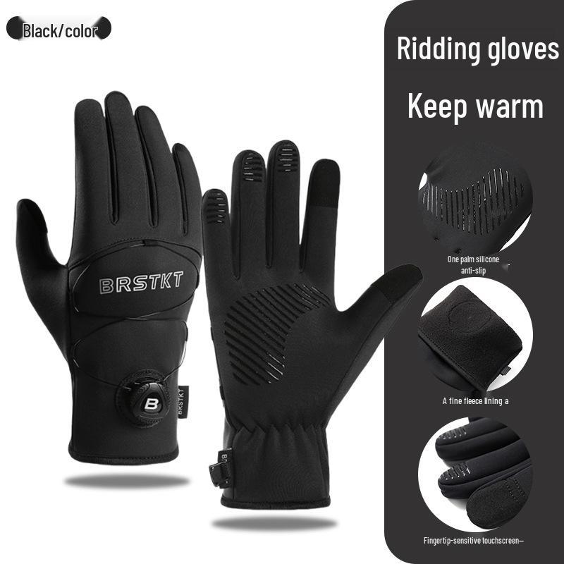 Unisex Winter Skihandschuhe: Samtgefüttert, Touchscreen-kompatibel, Winddicht und Kälteschutz für Outdoor-Sportarten