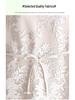 2025 New Fashion High-End Women's Camisole Lace Blouse and Mid-Length Dress Set