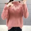 Sweater for Women Autumn Winter Thickened Pullover Warm Knitted Stretchy Long Sleeve Oversize Jumper Tops