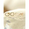 14K Infinite Gold Piercing Earrings