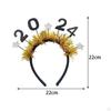 Happy Year Headband Hair Hoop Decor Accessory Headwear Headdress for Party Favors