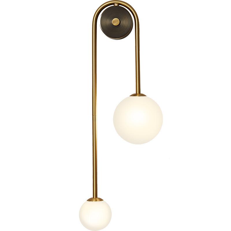 Nordic Minimalist Wall Lamp - Designer Style for Bedroom, Living Room, or Hotel.
