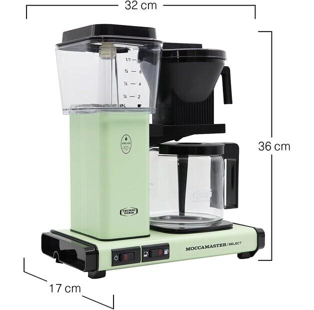 Кофеварка Technivorm Moccamaster KBG Select пастельно-зеленые (53976)