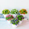 1pc Simulated Plants Flowers Potted Landscapes Garden Celebration Home Decor Outdoor Photography Props Flower Creative Ornaments