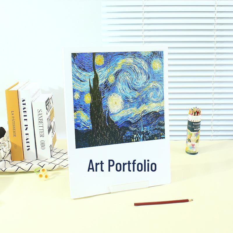 Cartoon Student Artwork & Test Paper Storage Folder A3-30 Pages
