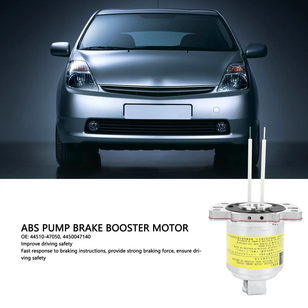 ABS Pump Brake Booster Motor 44510‑47050 Anti Lock Brake System Pump Motor for  2004‑2009 ABS Brake Control Pump Motor