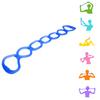 7 Holes Elastic Silicone Fitness Pilates Exercise Yoga Resistance Band Rope