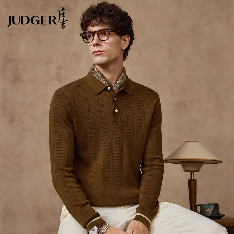 

Мужская рубашка-поло с длинным рукавом Judger из 100% тенселя L