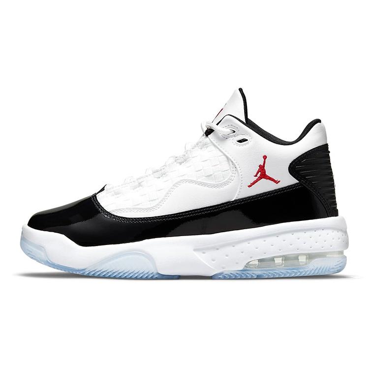 (GS) Air Jordan Max Aura 2 White Gym Red Kids CN8094-102 EU 35.5