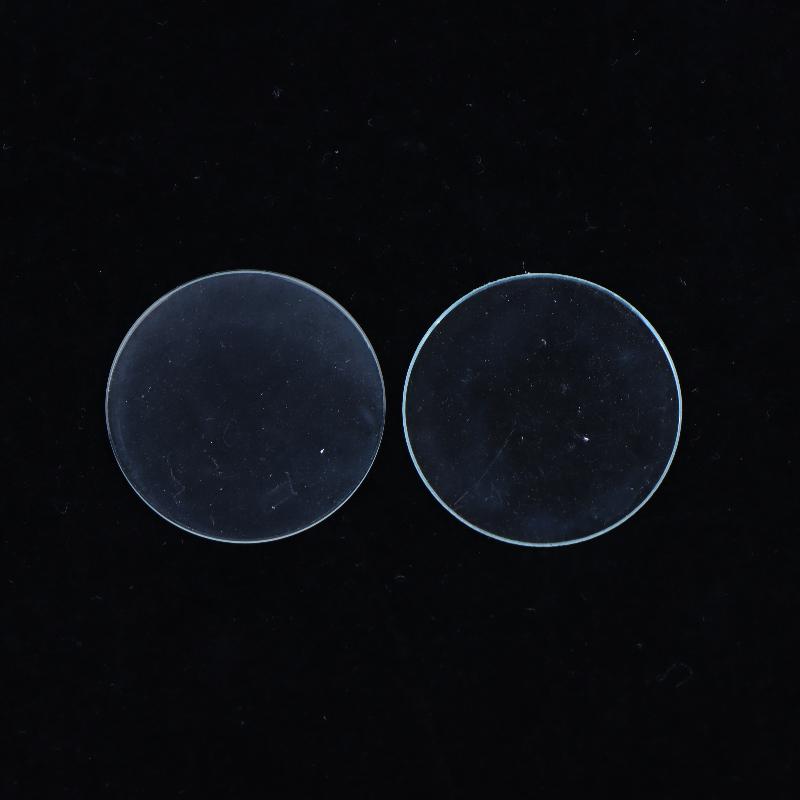 2Pcs Mineral Watch Dial Glass With Flat Types 24 To 38Mm Sizes For Watch Glass Replacement Part For Watchmakers Repair