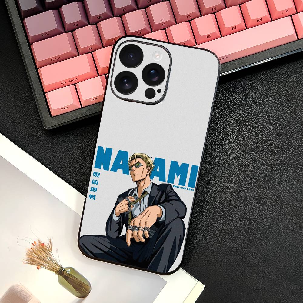 Nanami Kento Anime Phone Case For IPhone 16 15 14 13 12 11 PRO MAX PLUS Mini TPU Soft To Skin-friendly Cover