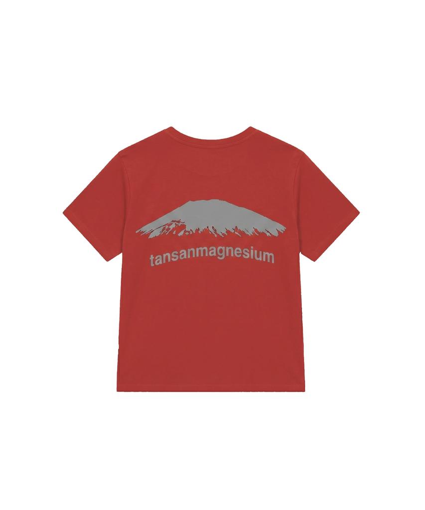 Tansanmageunesyum Mountain T-Shirt (Red/Grey)