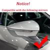 For SEAT LEON MK3 5F 2012- IBIZA MK5 2017- ABS Car Rearview Side Mirror Cover Wing Cap Exterior Door Trim Replacement