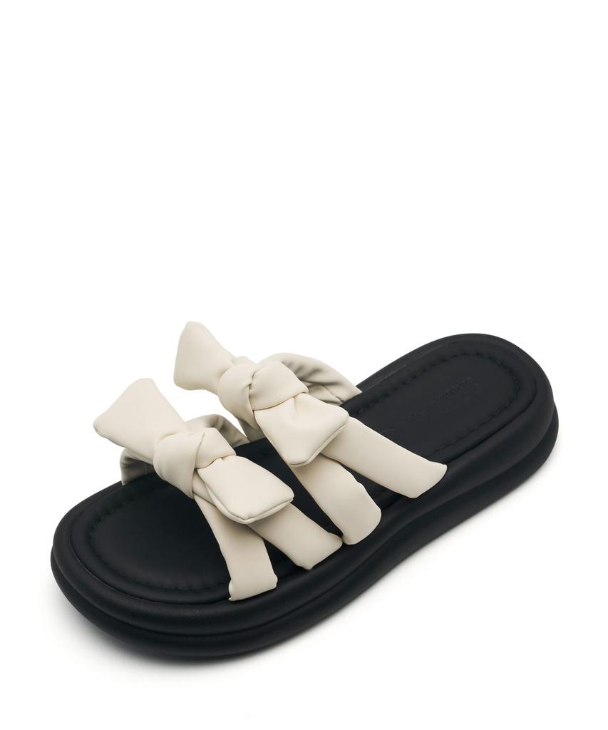Spur Goa Double Bow Softly Ribbon Sandals 3.5Cm -Vs9053 (5Color) (B Type)