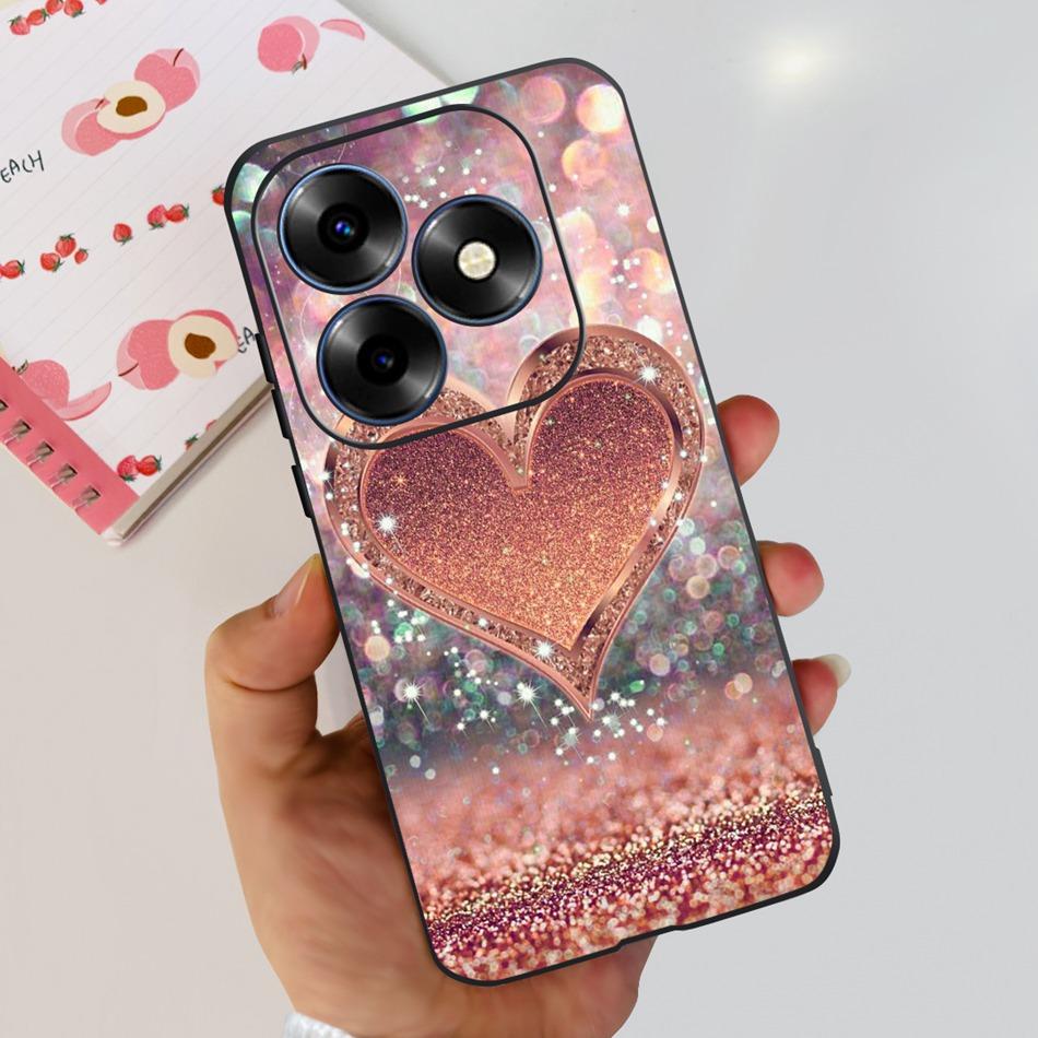 For Itel S23 Plus S681LN case itel S23 S665L Fashion Elegant Painted Soft Silicone TPU Phone Back Cover For Itel S23+ S23Plus