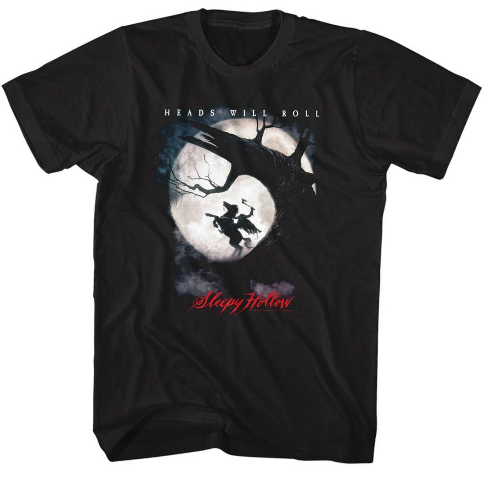 Sleepy Hollow Heads Will Roll Black T-Shirt M
