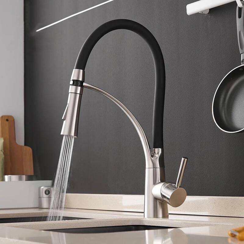 

TLXT Wall-Mounted Hot & Cold Kitchen Faucet