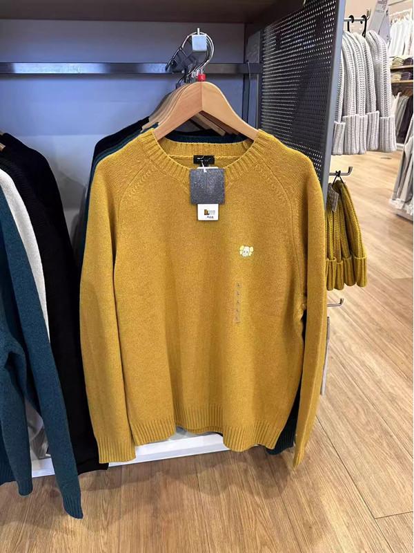 Унисекс KAWS Шерстяной круглый вырез Вязаный свитер Кардиган Длинный рукав Осень-Зима XL 3250₽