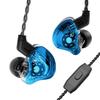 Yinyoo Stereo In-Ear Monitor CCZ Melody - BA+DD Mix In-Ear Headphones, Wired, HiFi Sound Quality, Chinese Brand, 2-pin Detachable Cable, Noise