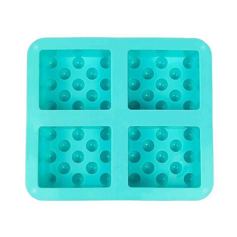 

Rectangle Soap Epoxy Molds for Homemade Soap Making Molds for Adults DIY Tool 1 зелёный