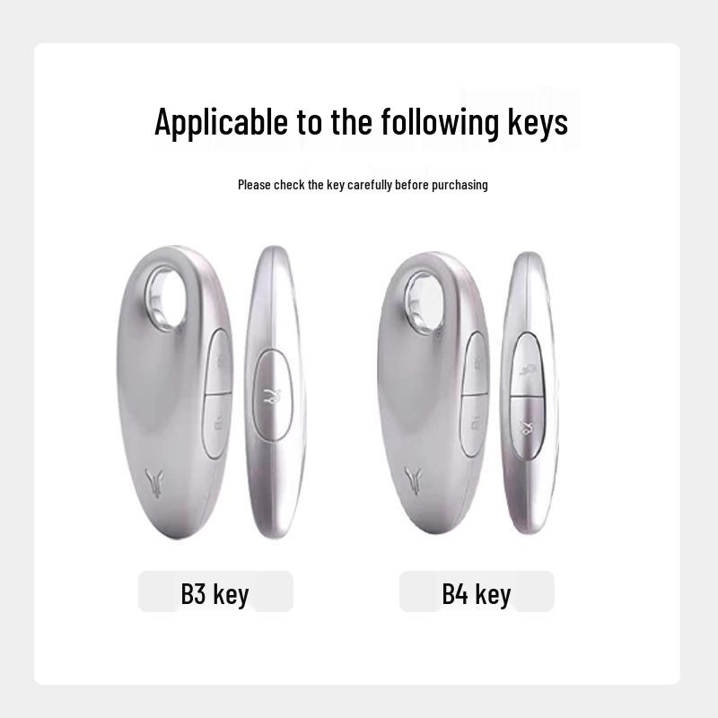Lantu Zhiyin Key Cover: Dreamer Metal Buckle Car Accessory