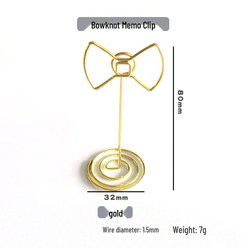 Peacock Round Memo & Business Card Holder - Heart-Shaped Desktop Metal Ornament