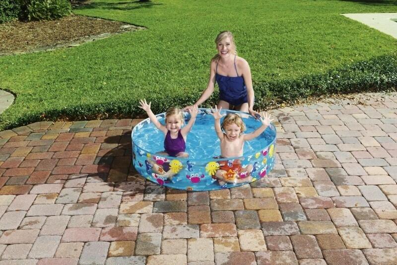 Aventura Marina 122x25 cm Piscina de Expansión Bestway 55028