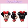 Porte-clés Mickey Mouse Résine Artisanat avec Accessoires de Dessin Animé Pour Cadeau et Décoration de Fête