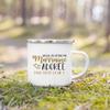 Bester Pate & Beste Patin der Welt Französischer Druck Emaille-Tassen Bruder Schwester Freunde Geschenke Trinken Milch Kaffee Tasse Camping Tasse