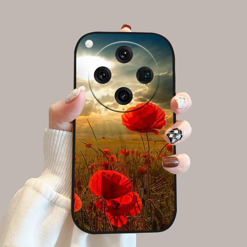 Stylish Phone Case For Oppo Find X8 Pro Coque PKC110 Silicone TPU Soft Cover For Oppo FindX8 5G Phone Shockproof Bumper Fundas