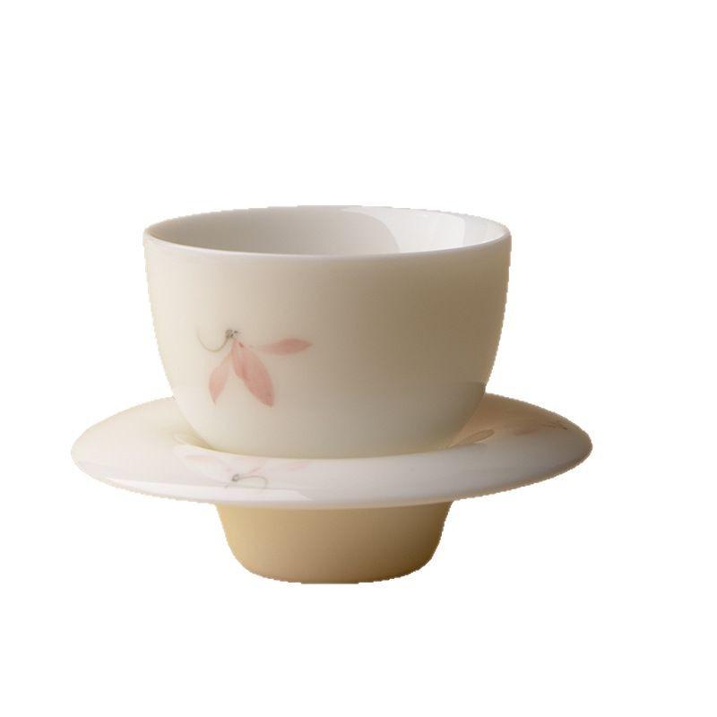 

Белый фарфоровый расписанный вручную керамический чайный сервиз кунг-фу дегустационная чайная чашка для питья чая 200ml