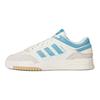 adidas Originals Drop Step Non-Slip Wear-Resistant Lightweight Low-Top Skate Shoes Unisex Skate Shoes White Blue HQ7127