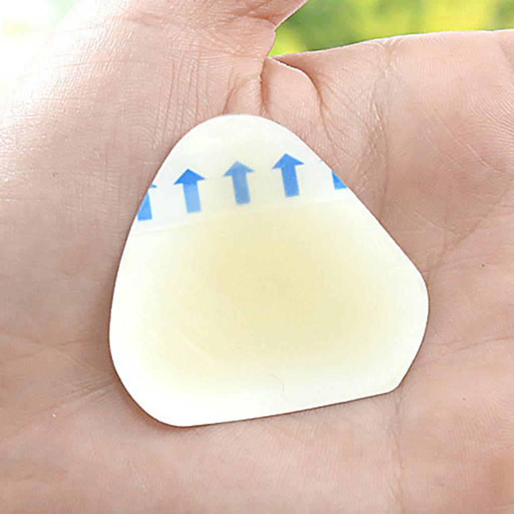 1pcs Self-Adhesive Heel Protector Sticker Heel Protector Invisible Hydrogel Pad Anti Blister Cushion Pad for Women Men Foot Care