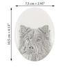 Eurasian, Eurasier – Commemorative plaque with a photo of a dog, tombstone with a print | Art-Dog